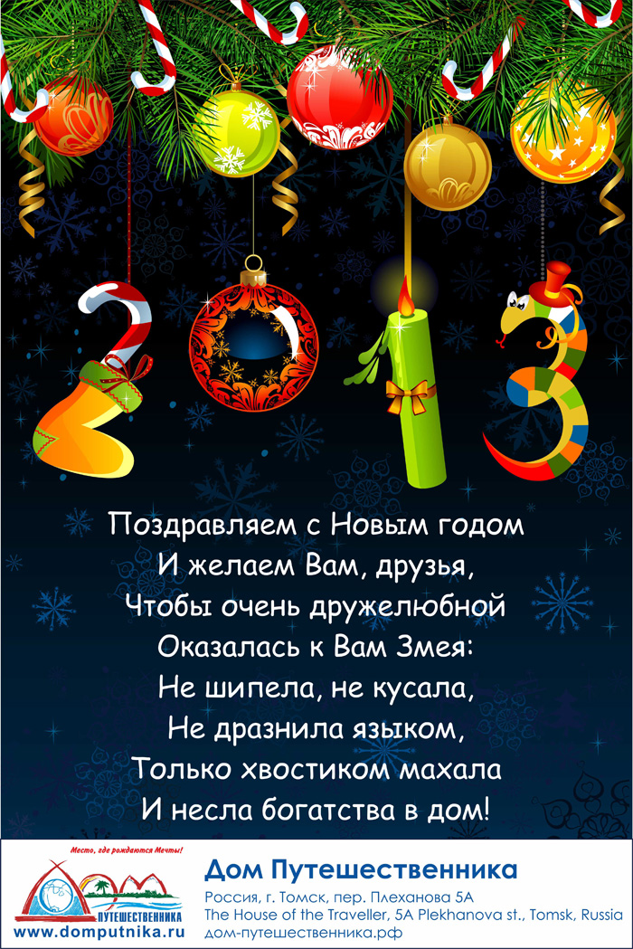 С Новым 2013 годом!